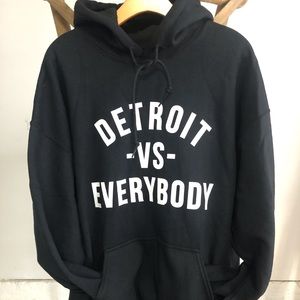 Detroit Vs Everybody Hoodie Size XL
